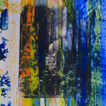 Painting titled "Spouse in the Forest" by Dmitri Matkovsky, Original Artwork, Acrylic