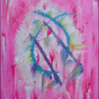 Malerei mit dem Titel "Métamorphose" von Laurent Boron, Original-Kunstwerk, Öl