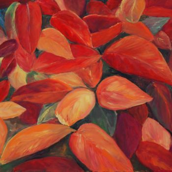 제목이 "AUTUMN LEAVES"인 미술작품 Iuliana Barbu로, 원작, 아크릴