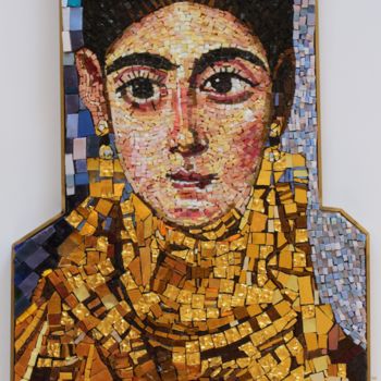 Pittura intitolato "Ritratto del Fayum 2" da Stefano Di Marco, Opera d'arte originale