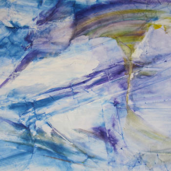 Painting titled "Waterspouts, Tornad…" by Dmitri Matkovsky, Original Artwork, Acrylic