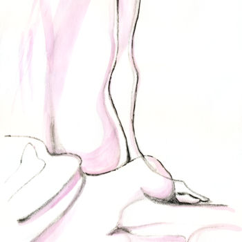 Painting titled "together, 17 May 20…" by Dea Lieotto, Original Artwork, Ink