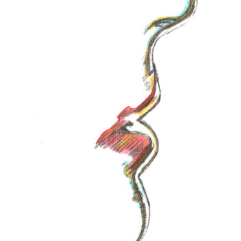 Drawing titled "lips. 10 September…" by Dea Lieotto, Original Artwork, Ink