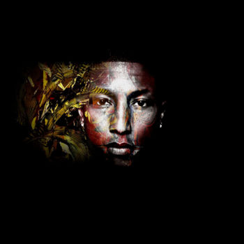 绘画 标题为“pharel-williams-15x…” 由Pierre Olié, 原创艺术品