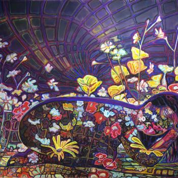 제목이 "Flowery  Constellat…"인 미술작품 Krzysztof Kargol로, 원작, 파스텔