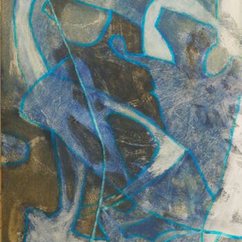 Peinture intitulée "Hypermnestre" par Philippe Casaubon, Œuvre d'art originale, Gouache