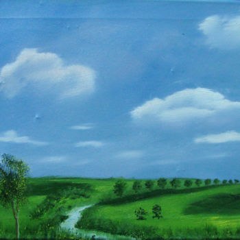 Malerei mit dem Titel "renastere" von Timofei Gorea, Original-Kunstwerk