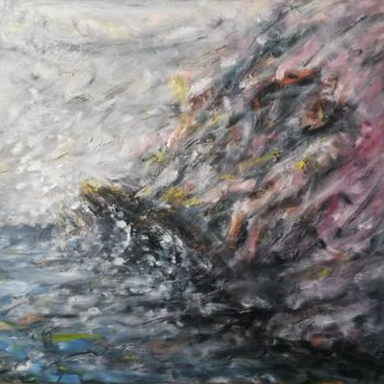 Ζωγραφική με τίτλο "Nothing to sea" από Pascal Van Der Heijden, Αυθεντικά έργα τέχνης