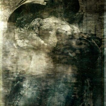 Photography titled "STATUE" by Philippe Berthier, Original Artwork, Manipulated Photography