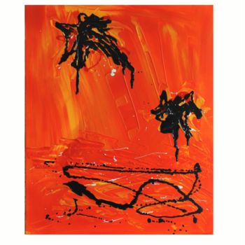 Peinture intitulée "BABY STARS" par Grafi, Œuvre d'art originale, Acrylique
