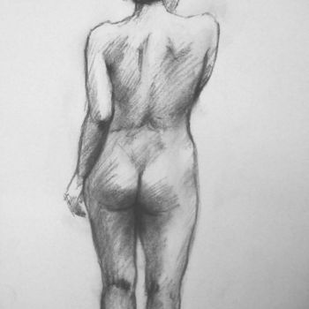 WOMAN NUDE BACKWARD