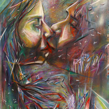 Pintura titulada "IF I STAY" por Alexis Chomel, Obra de arte original, Aerógrafo