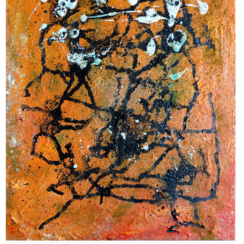 Peinture intitulée "ULURU" par Grafi, Œuvre d'art originale, Acrylique