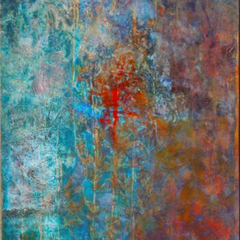 Peinture intitulée "Icare" par Philippe Casaubon, Œuvre d'art originale, Gouache