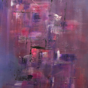 Painting titled "Evaporation-117" by Stéphanie Menard, Original Artwork, Acrylic