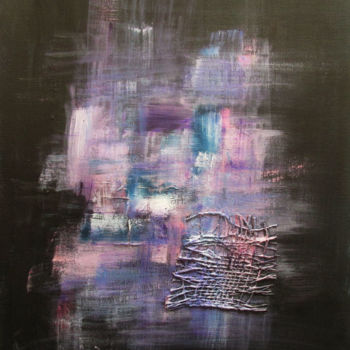 Painting titled "Evaporation 118" by Stéphanie Menard, Original Artwork, Acrylic