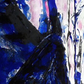 「au bord de l'eau」というタイトルの絵画 Francisco  Duart Mendesによって, オリジナルのアートワーク, インク
