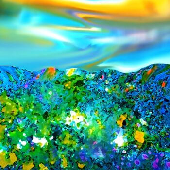 Digital Arts με τίτλο "Springtime Morning" από Sesha, Αυθεντικά έργα τέχνης, Λάδι