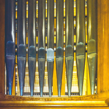 Photography titled "ORGUE,COLLEGIALE DE…" by Blaise Lavenex, Original Artwork