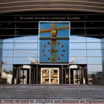 Photographie intitulée "EUROPE, ARTICLE 39,…" par Blaise Lavenex, Œuvre d'art originale