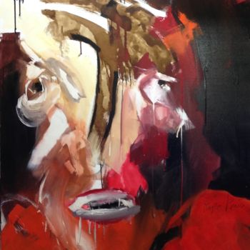 Pittura intitolato "Métamorphose" da Maryse Coin (Ryse Kaïa), Opera d'arte originale, Acrilico Montato su Telaio per barella…