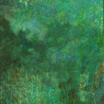 Malerei mit dem Titel "Illyrie" von Philippe Casaubon, Original-Kunstwerk, Gouache
