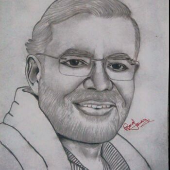 Painting titled "12401783-4291698772…" by Manoj Shukla, Original Artwork