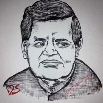 Painting titled "11084156-3659409135…" by Manoj Shukla, Original Artwork
