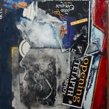 Peinture intitulée "Opening" par Véronique Soitel, Œuvre d'art originale, Acrylique