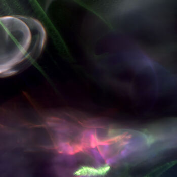 Photography titled "Atmosphère cosmique." by Rachèd Zarraï Miladi (Le mutagraphe), Original Artwork