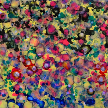 Peinture intitulée "Composition N° 25" par Joel Jambou, Œuvre d'art originale, Autre