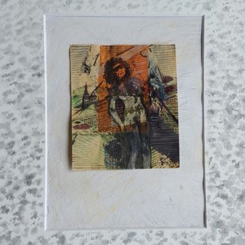 Painting titled "Sie rennt" by Sebastian Olivier Burckhardt, Original Artwork, Acrylic