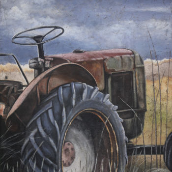 Peinture intitulée "Caractère" par Elisabeth Begot, Œuvre d'art originale, Acrylique