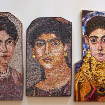 Artigianato intitolato "Tre grazie" da Stefano Di Marco, Opera d'arte originale