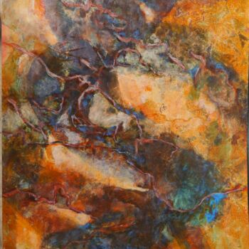 Peinture intitulée "Iolcos" par Philippe Casaubon, Œuvre d'art originale, Gouache