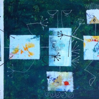 Painting titled "Un Dos Tres 3" by Koki, Original Artwork