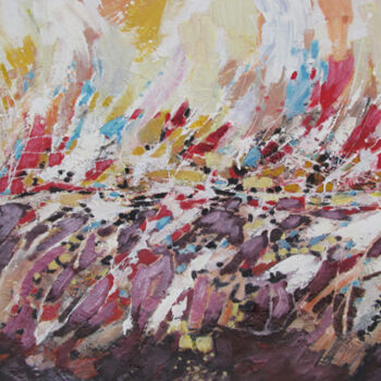 Painting titled "Méthamorphose" by Mohamed Berkane, Original Artwork, Oil