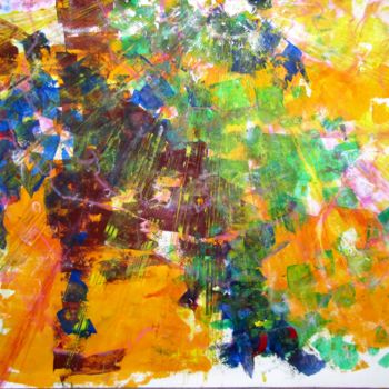 Painting titled "NO SWEET WITHOUT SO…" by Dmitri Matkovsky, Original Artwork, Acrylic