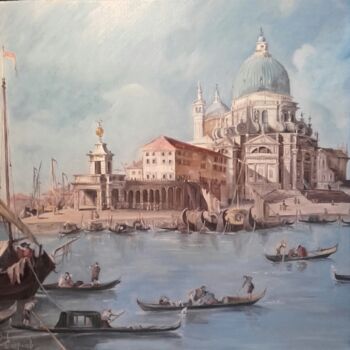 Peinture intitulée "La Salute" par Pasqualon Sebastien, Œuvre d'art originale, Huile
