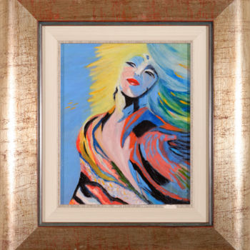 Painting titled "Juventud" by Purity, Original Artwork, Oil