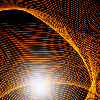 Arts numériques intitulée "LIGHT PAINTING, LEV…" par Blaise Lavenex, Œuvre d'art originale, Peinture numérique