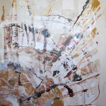 Painting titled "Mithra - Conqueror…" by Dmitri Matkovsky, Original Artwork, Acrylic
