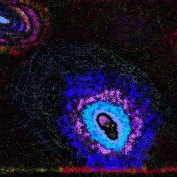 Digital Arts titled "Projected" by Milad Zardeh, Original Artwork