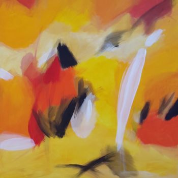 Malerei mit dem Titel "Joie" von Sebastian Olivier Burckhardt, Original-Kunstwerk, Acryl
