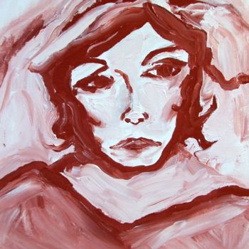 Painting titled "Miss Havisham" by Janel Bragg, Original Artwork, Acrylic