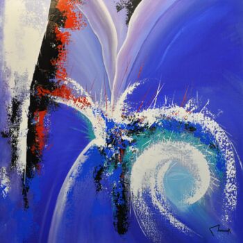 Peinture intitulée "Dépression" par Michel Maszczyk, Œuvre d'art originale, Acrylique Monté sur Châssis en bois