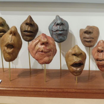 Sculpture intitulée "Tous les goûts sont…" par Valerie Barrault, Œuvre d'art originale, Céramique