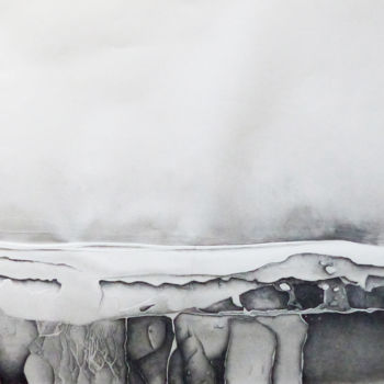 Drawing titled "plan 2" by Pascale Aurignac, Original Artwork, Graphite