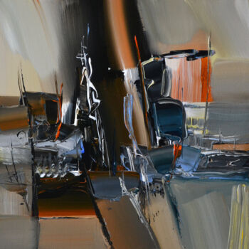 Peinture intitulée "St-Ex" par Muriel Cayet, Œuvre d'art originale, Acrylique