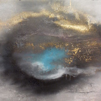 Peinture intitulée "Raku Yaki #12" par Mirabelle, Œuvre d'art originale, Acrylique
